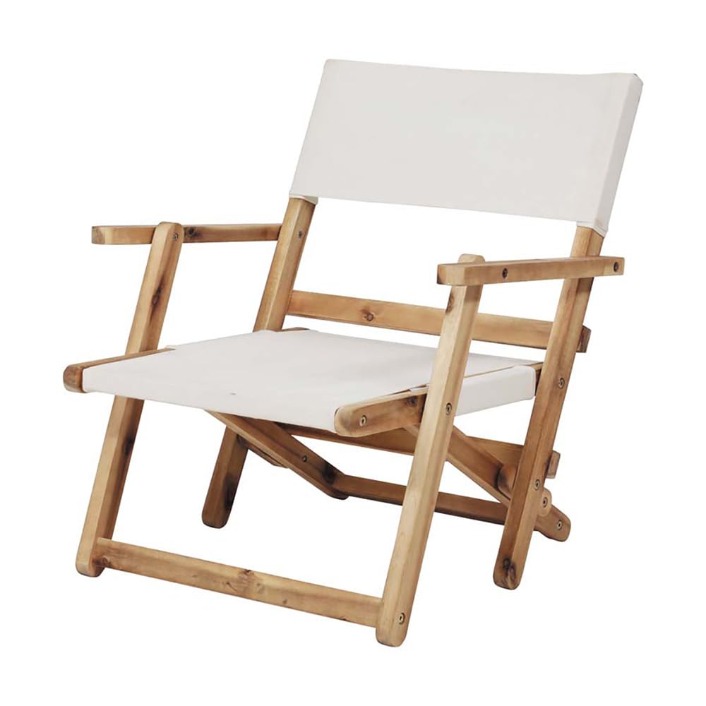 

Captain Stag Outdoor Chair, FD Low Director s Chair, White, CS Classics, UP-1041