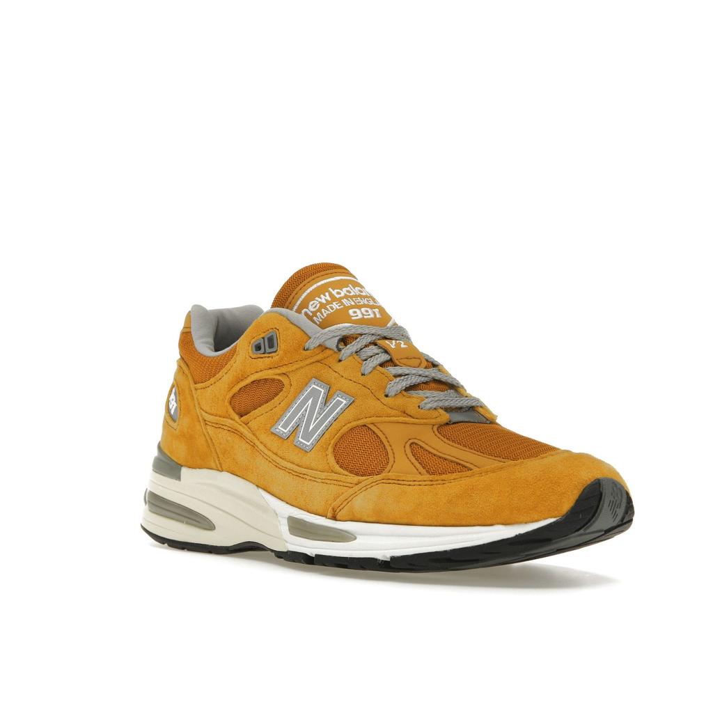 New Balance 991v2 Made In England Brights Revival Pack - Yellow Men Sneakers Silver Alloy U991YE2