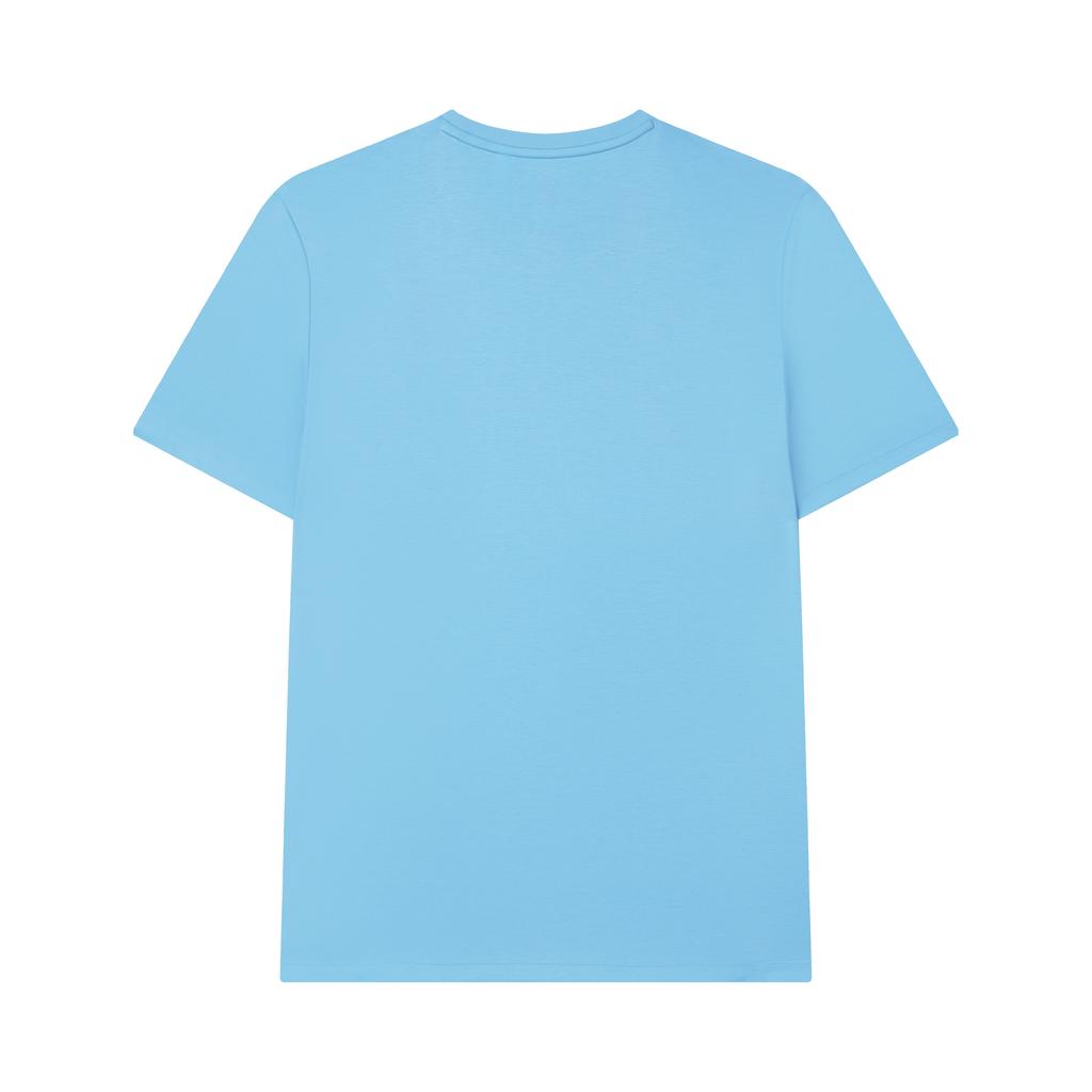 New FILA SS24 T Shirt Men's Tiffany Blue F11M422108FLB