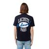 Lacoste Mens Heritage Back Print Cotton T-Shirt
