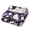 Jiro Kyoka Blankets Coral Fleece Plush Summer Winter Academy Anime Manga Soft Throw Blanket for Bedding Travel Bedding Throws
