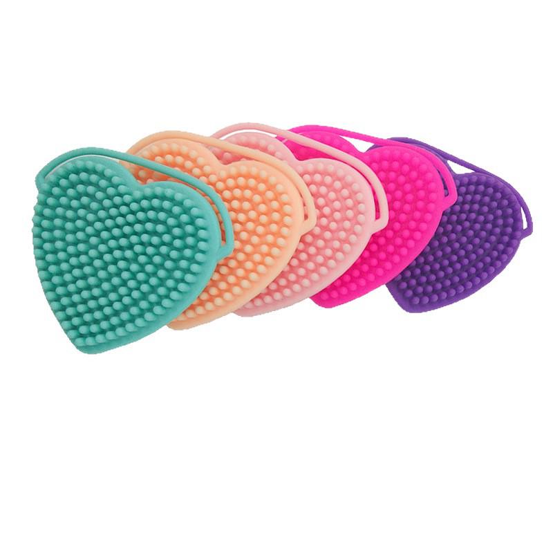 Silicone Facial Cleansing & Exfoliating Brush with Baby Bath & Massage Features