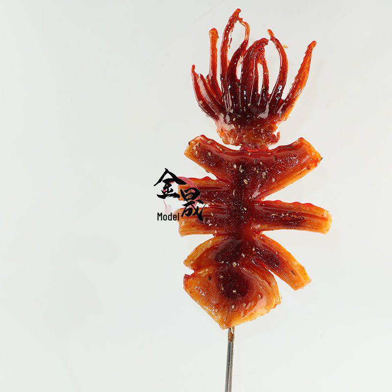 Giant Squid & Octopus Tentacle Skewer Mold for BBQ Display