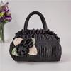 Korean Style 7-Inch Floral Handmade Evening Handbag & Coin Purse