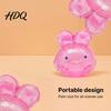 Decompression Toy for Adults Bunny Jelly Squeeze Toy Portable Soft TPR Stress