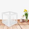 Balloon Box Exquisite Party Decor Baby Shower Supplies A-Z Letter Cardboard Cube Clear Box for Propose Marriage