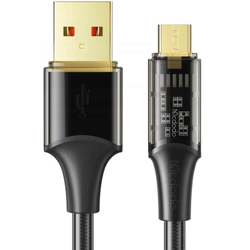 Mcdodo Phone Cable, Powerful, Fast Charging, Micro, Usb, Qc 4.0 3A 1.2M Black Ca-2100