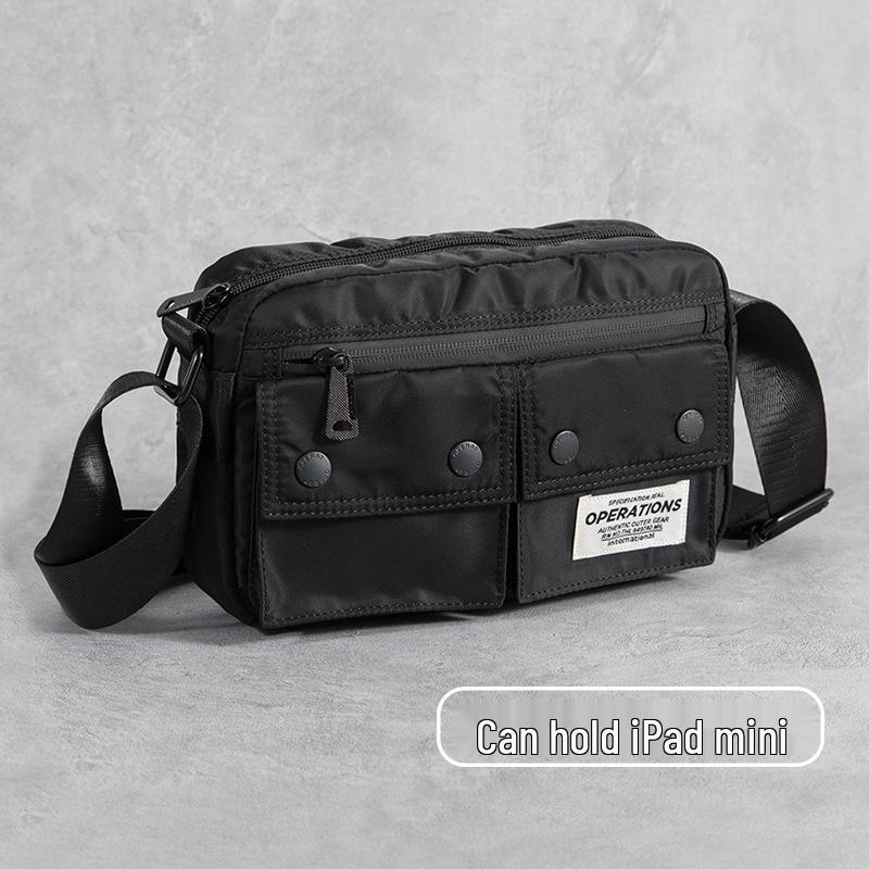 Корейская минималистичная мужская модная сумка-мессенджер через плечо - студенческая сумка на плечо в японском стиле