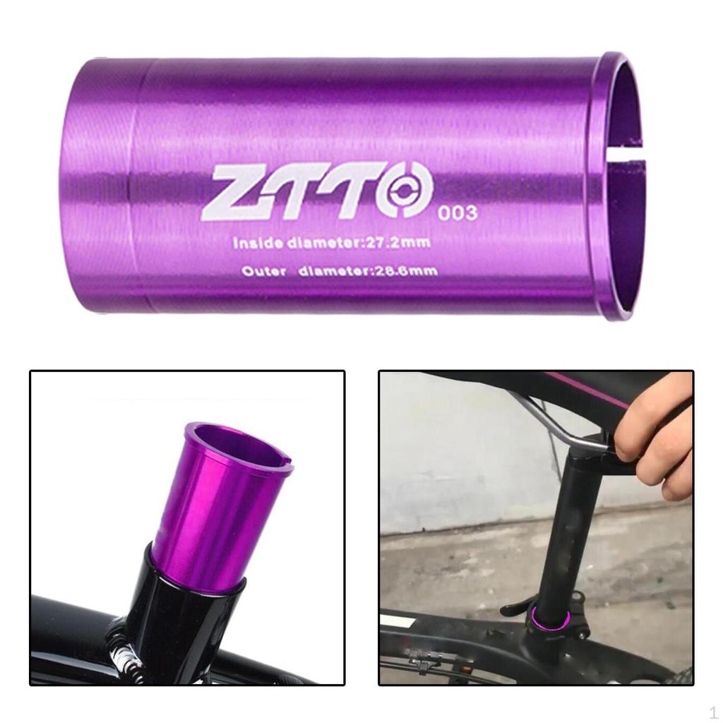 Bike Adapter, Reducer Sleeve Conversion Made of Aluminum, Rustproof And Hard
