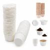 Einweg-Kaffeefiltertassen für Heimkaffeemaschinen, DIY-Kaffeekapsel, 100 Stück