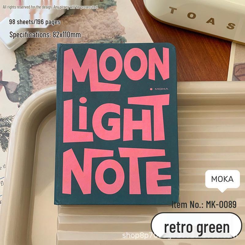 American Retro A7 Mini Hardcover Notebook, 98 Pages, Portable Pocket-Sized, Ideal Student Gift, Thickened Design