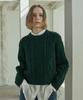 YUPPE Bell Cable Knit_Green