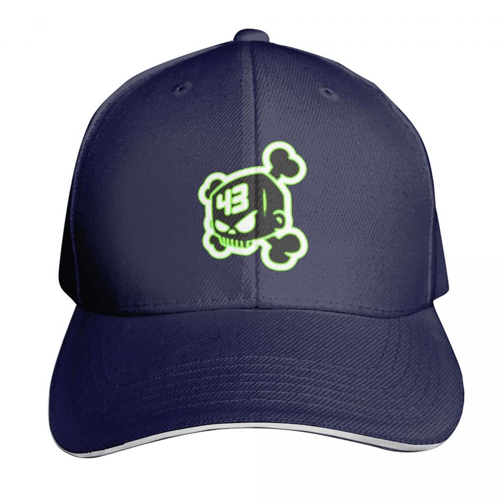 Kšiltovka Ken Block Skull 43 Módní Ležérní Baseballové Čepice Nastavitelná Čepice Hip Hop Letní Unisex Baseballové Čepice