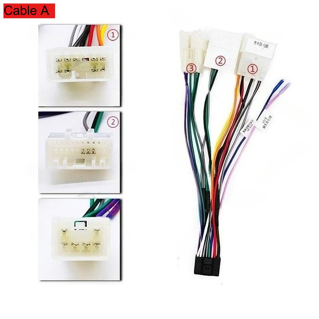 9 inch For Toyota Verso Corolla 2004 2005 2006-2009 Car Frame Fascia Adapter Android Radio Dash Fitting Panel Wiring Harness Kit