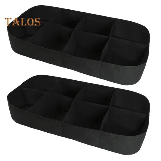 1/2Pcs Rectangle Plant Grow Bags Large Capacity No Assembly Required Outdoor Gardening Planting Container Herbs Flowers Planter Pots