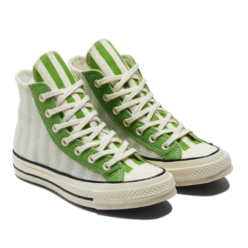 Converse Chuck Taylor All Star Color Block Versatile High-top Canvas Shoes Women's Turquoise Blue