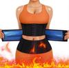 Waist Trimmer Sweat Belt for Gym Sports Breathable Support Elastic Waist Trainer Body Shaper