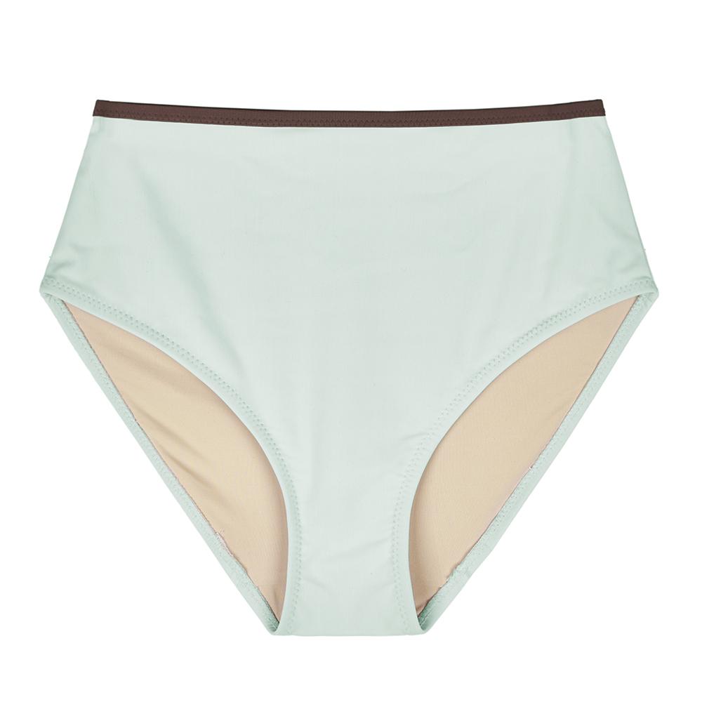 NAKED SURF CLUB Color Block High Briefs (Mint)