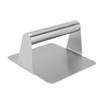 Hamburger Press Stainless Steel Manual Multifunctional Easy to Clean Burger Press for Bacon Steak Square