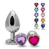 Lehard Heart-Shaped Metal Anal Plug - Adult Novelty Toy