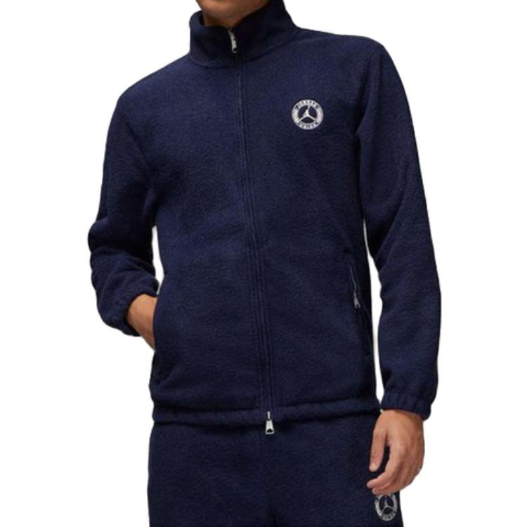 Jordan x Union MJ Track Jacket (Asia Sizing) College Navy/Coconut Milk Unisex Streetwear DV7348-419