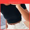 Elegant Women Summer Beach Short Sleeve Blouse T-shirt Slim Fit Crop Tank Top