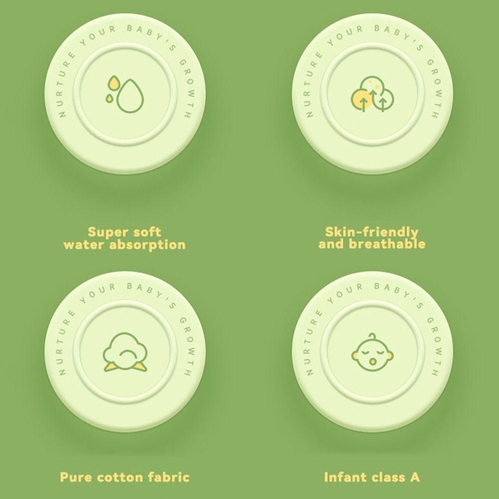 Round Neck Baby Cotton Bibs Waterproof Saliva Towel Cloths Baby Drooling Bibs  Feeding Accessories