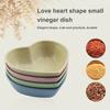Tableware Bowl Heart Shape Lightweight Seasoning Bowl Food Sauce Dish Appetizer Plates For Kitchen Tools Kitchen Accessories