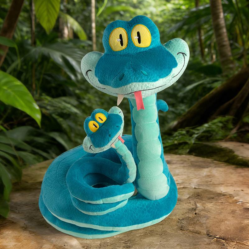 Nuevo Peluche de Serpiente de Dibujos Animados Anime Cobra Serpiente Venenosa Muñeco Adorable Pequeña Serpiente de Peluche Regalo de Cumpleaños para Niños