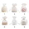 High Quality White Gift Bag Gauze Packing Storage Bag Festival Favor Packaging Bag Wedding