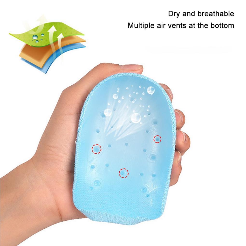 Invisible Heightening Insole Thickened Height Increase Cushions Anti-skid Heel Lift Sock Footwear Accessory Foot Pads