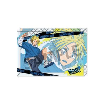 SAKAMOTO DAYS Original Acrylic Asakura Shin Parkour Block Ver.