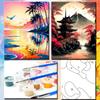 CHENISTORY Paint By Numbers Colorful Cat Animal Acrylic Drawing Canvas Wall Art Oil Painting By Numbers DIY Home Decoration
