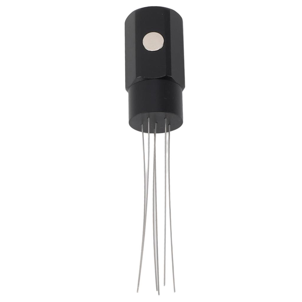 Coffee Distribution Tool Magnetic Absorption Needle Type Coffee Stirrer Distributor Black