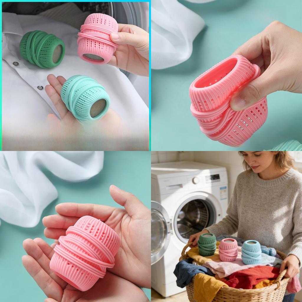 Laundry Cleaning Ball Tpe Material With Antiwrapping Design For Home Use
