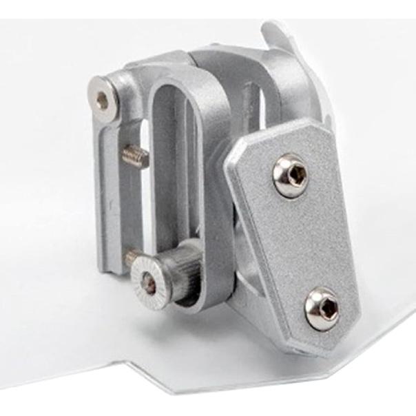 Universelle Motorrad-Windschutzscheibenverlängerung Klar Motorrad-Windschutzscheibe Luftstrom Einstellbarer Windschutz Windabweiser