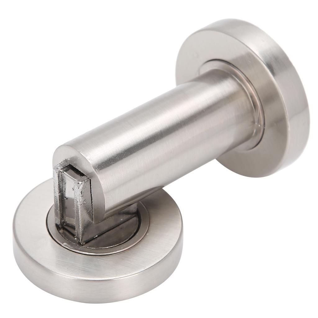 Magnetischer Türstopper aus Zinklegierung, Türfanghalter-Set für den gewerblichen Gebrauch im Homeoffice, gebürstet