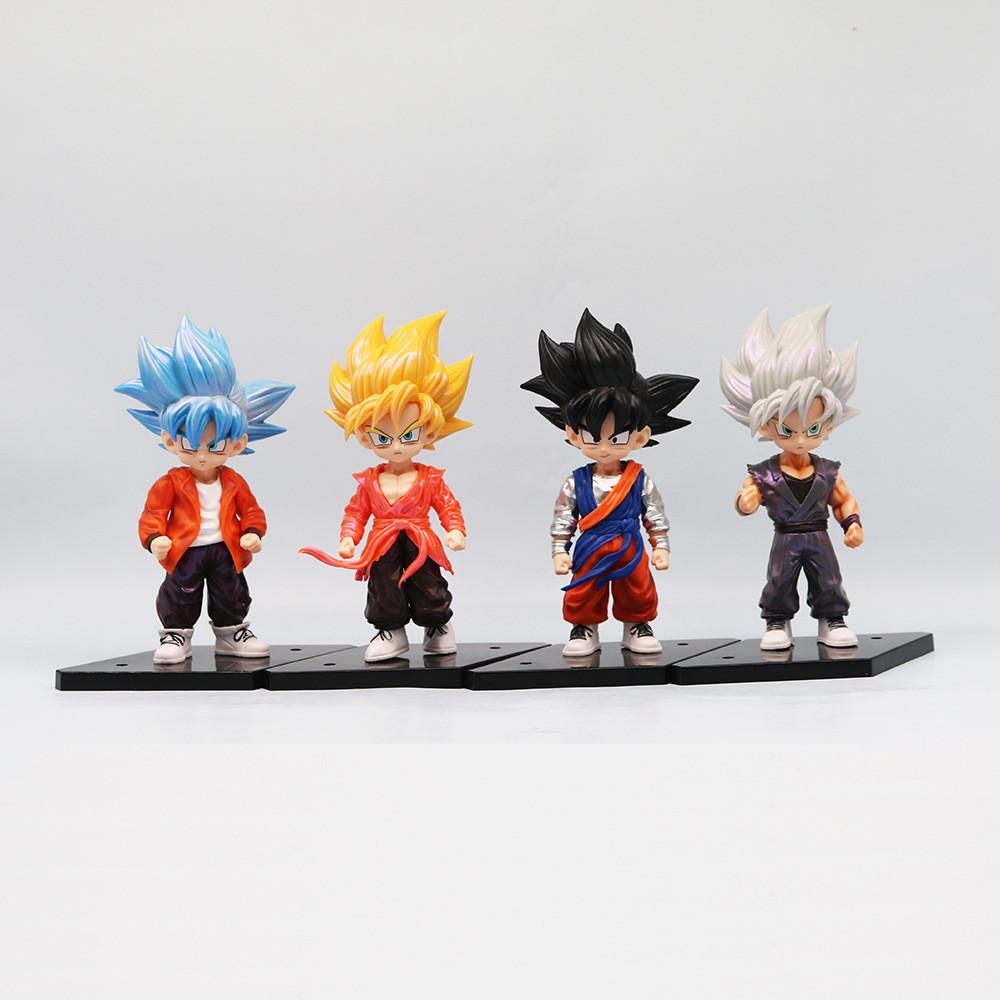 Adorable Q Version Goku Figure From Dragon Ball Z Collectible Pvc Model For Fans