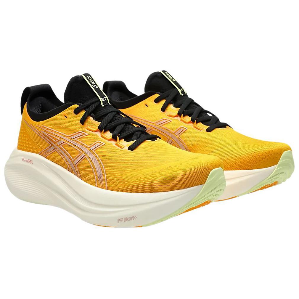 Asics Gel Nimbus 27 Amber Neutral Pink Men Sneakers Yellow 1011B958-800