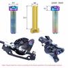 1 Set Titanium Alloy Bicycle Oil Disc Screws Multicolor Gold Disc Brake Screws  Road Bike