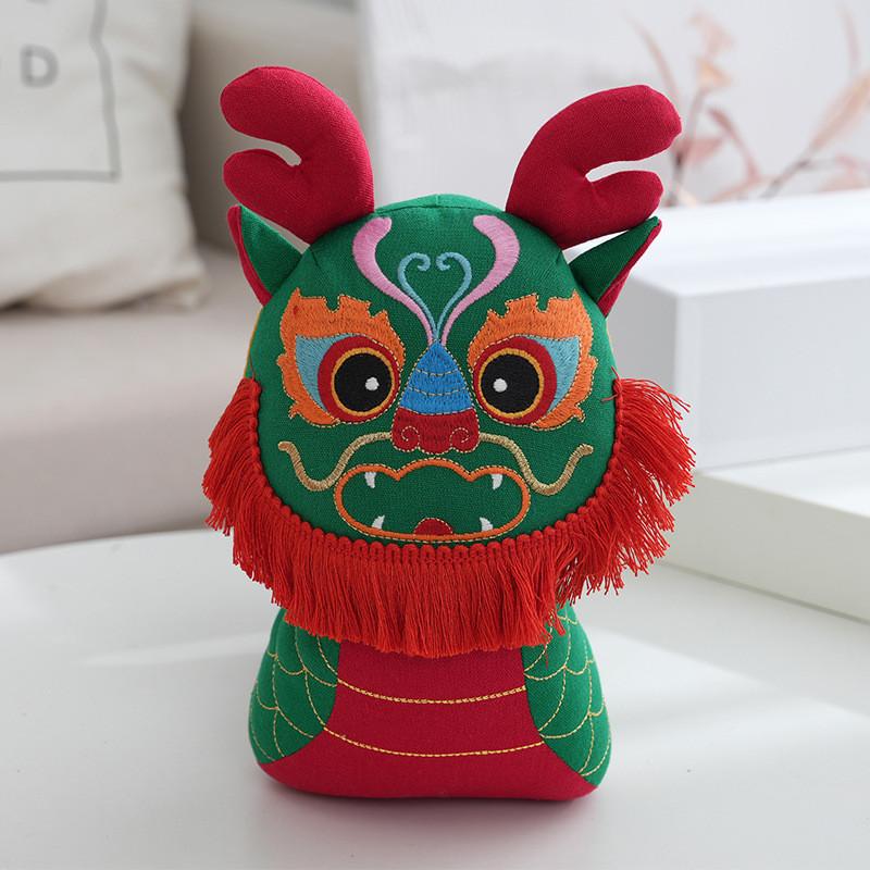 Adorable 2024 Dragon Plush Toy Soft Canvas Stuffed Animal Perfect For Gifts