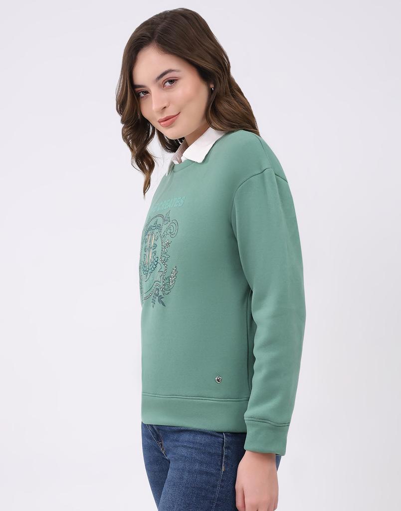 MONTE CARLO Women's Regular Fit Sweatshirt
