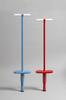 AKABANE Hüpfspielzeug (Rot & Blau, Set of 2) - Hergestellt in Japan. Ideal zum Spielen drinnen und draußen. Für Kinder geeignet.