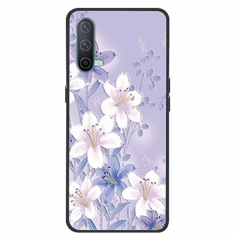 3D Phone Case For OnePlus Nord CE5 CE CE2 CE3 CE4 Relief Emboss Flower Cover for OnePlus Nord CE 2 3 4 5 Silicone Soft Protector