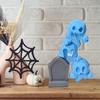 Halloween Stacking Ghost Tomb Ornament 3D Printed Spooky Ghost Figurine Statue Sculpture Holiday Party Desktop Decoration