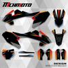MCHMFG Motorcycle Full Graphics Backgrounds Decal Stickers Kits For KTM SX65 2016- MC65 MC 65