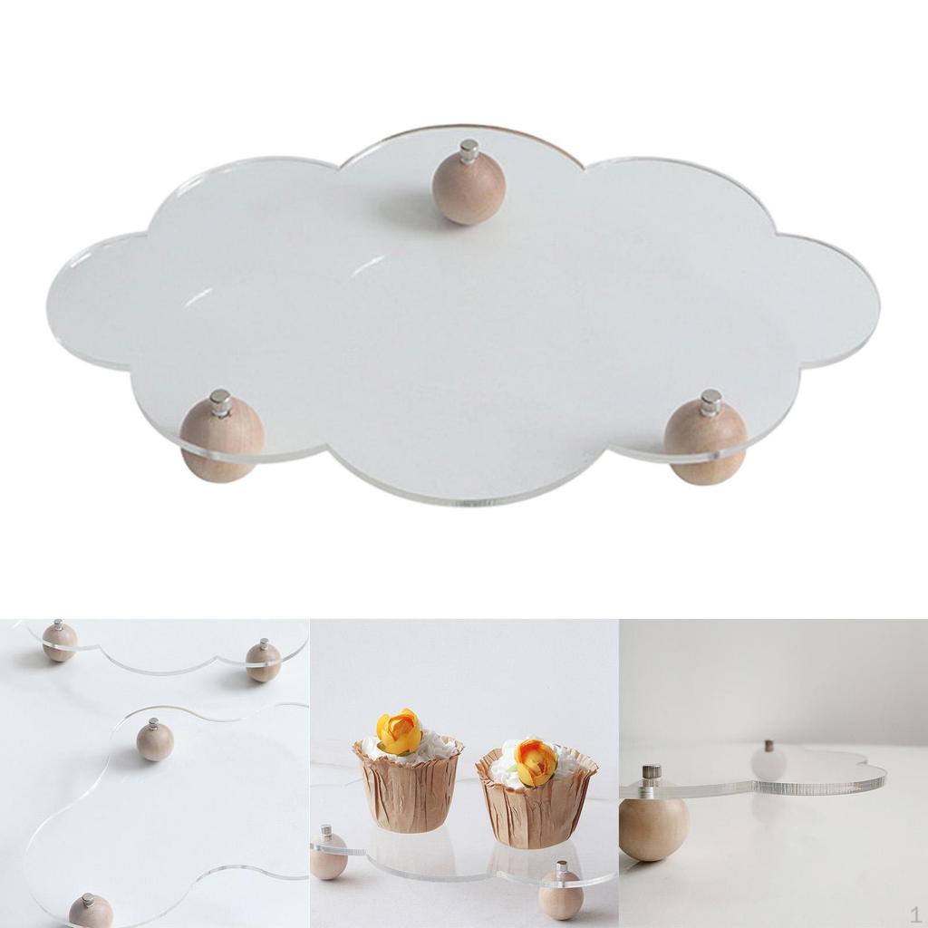 Cupcake Display Holder Multi-Function Storage Tray for Home Events