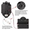 Chiming Clock Mechanism Replacement Battery Clocks Movements 3 Set Hands Include