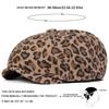 Unisex Leopard Print Newsboy Hat Personalized Painter Beret Caps Spring Autumn Outdoor Leisure Hats Travel Accessories for Women Men
