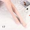 Sexy Women Love Dot Embroidery Silk Stocking Thin Vintage Faux Tattoo Thigh Sheer Pantyhose Female Elastic Hosiery Girls Tights
